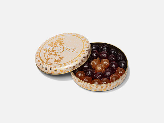 Boîte métal de Bonbons Boule 4 Miels de 70g