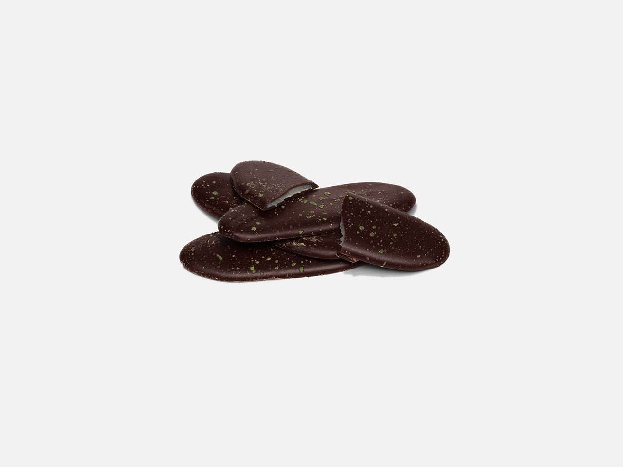 Langues de chat menthe chocolat noir