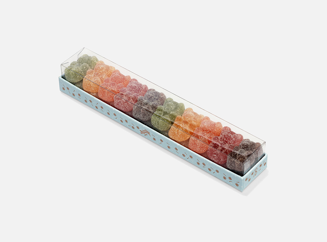 Oursons Gommes dans réglette de 20 pîèces