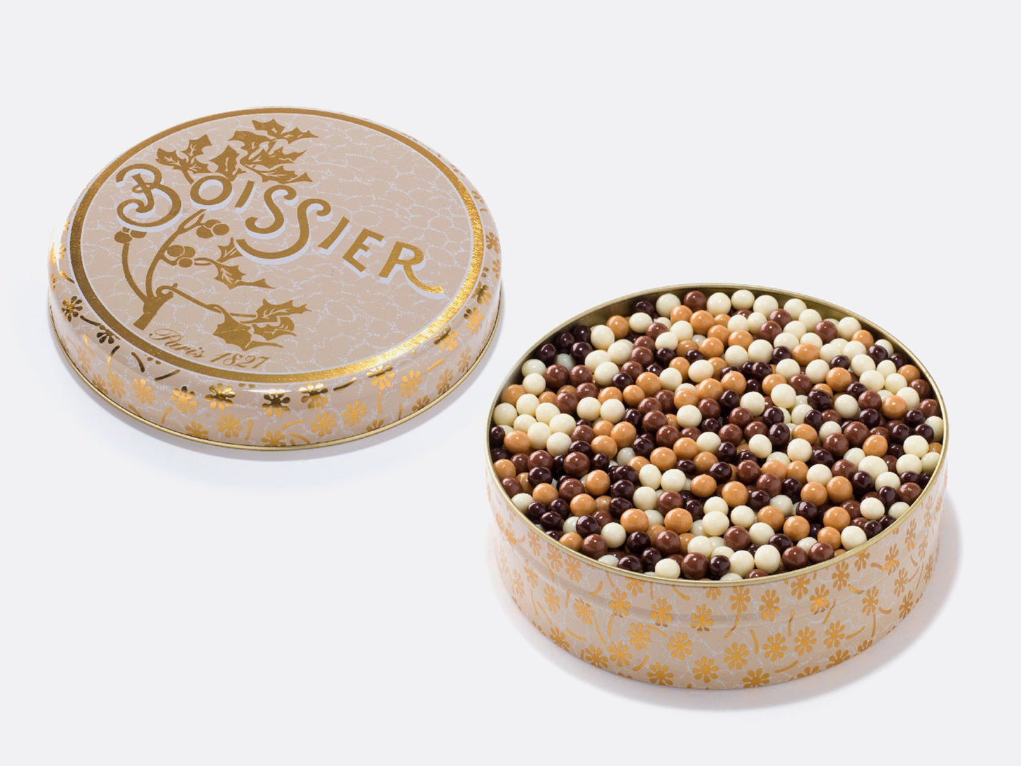 Perles Craquantes dans boîte métal de 250gg