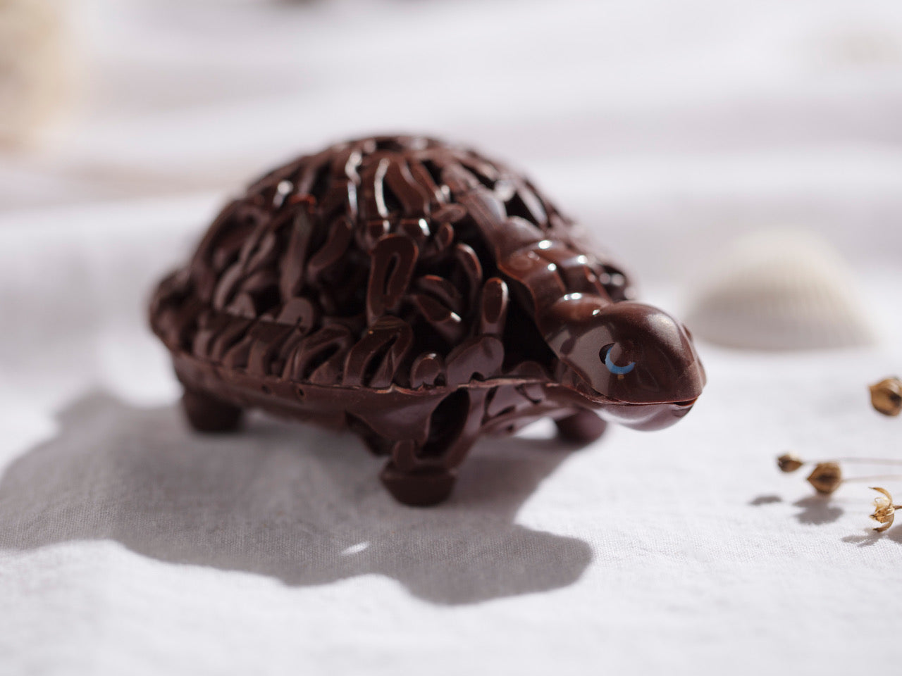 Tortue Dentelle au chocolat noir