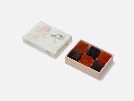 Pâtes de velours dans boîte bijoux Anges