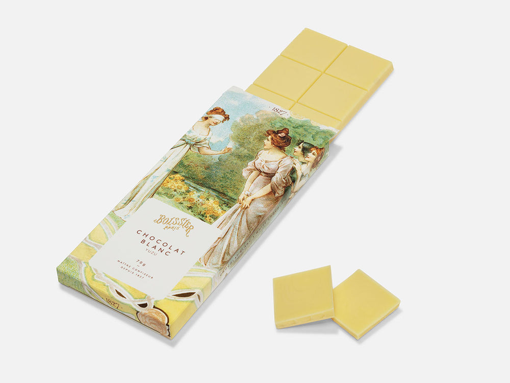 Tablette de chocolat blanc Yuzu